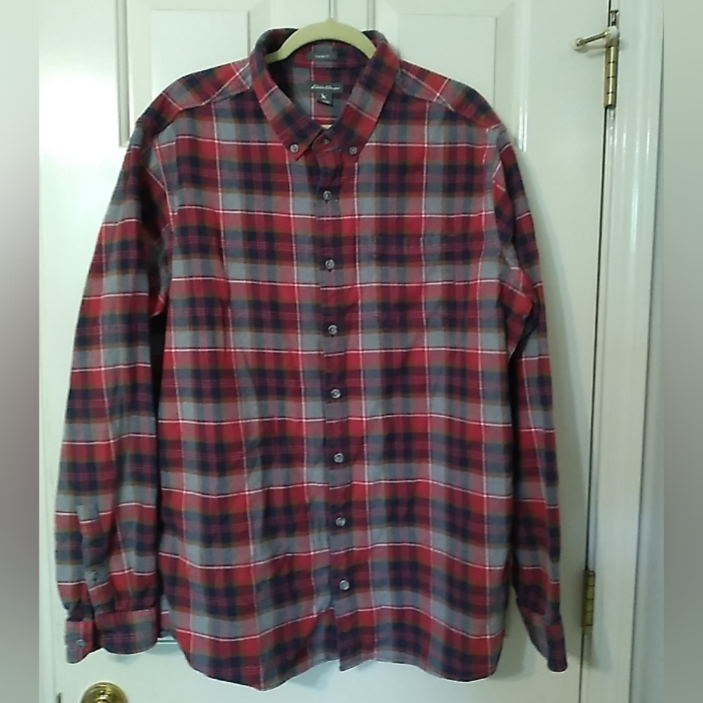 EDDIE BAUR CLASSIC FIT MENS SZ T2XL 100% COTTON FLANNEL